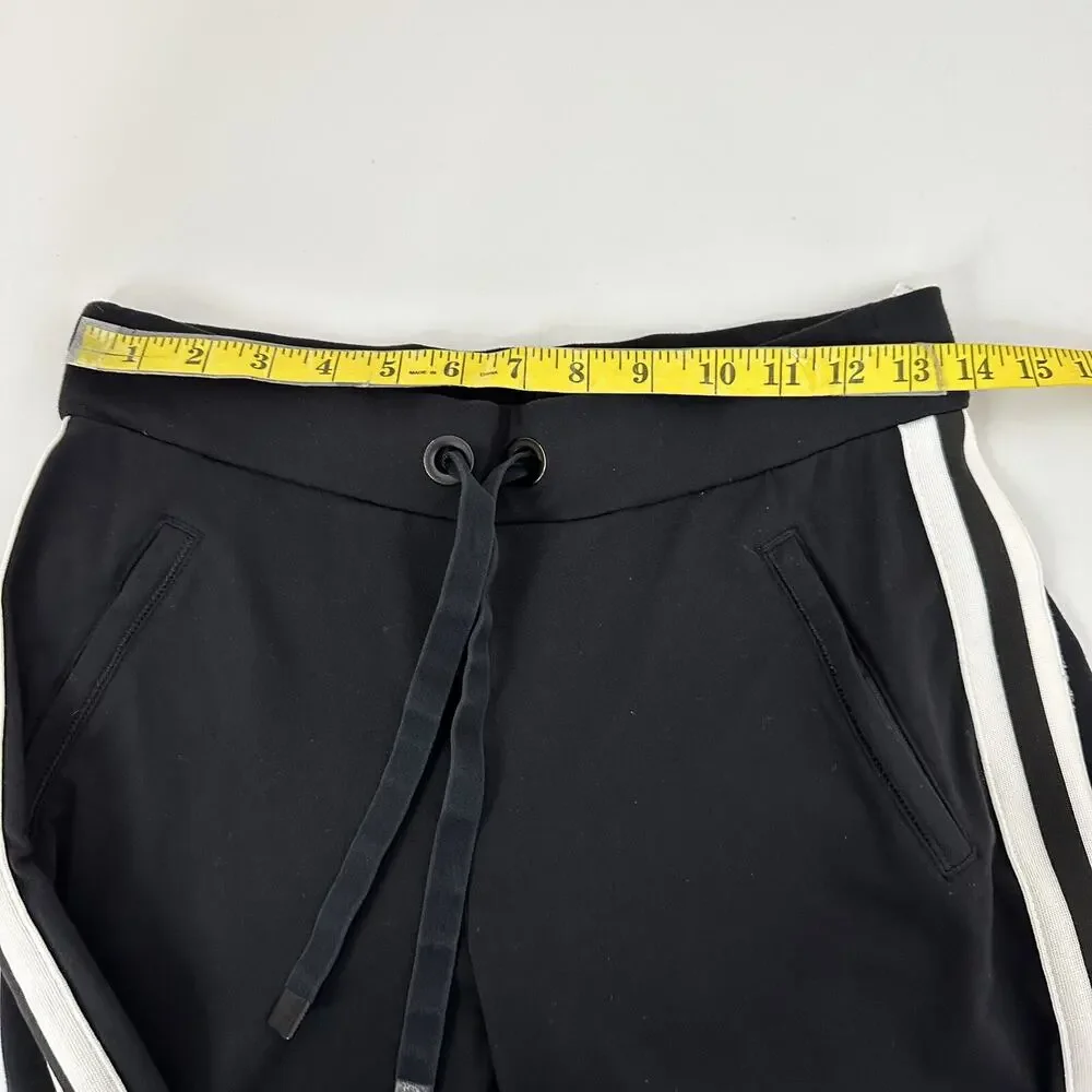 Athleta Pants Womens‎ XS Black Venice Jogger Side Strip Elastic Waist Tapered